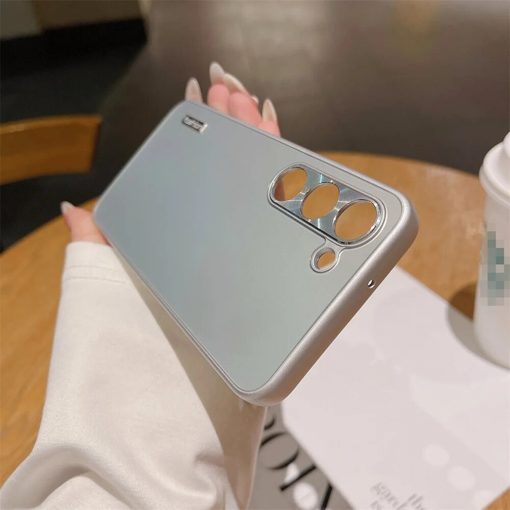 Luxury Aluminium Matte Finish Case - Samsung