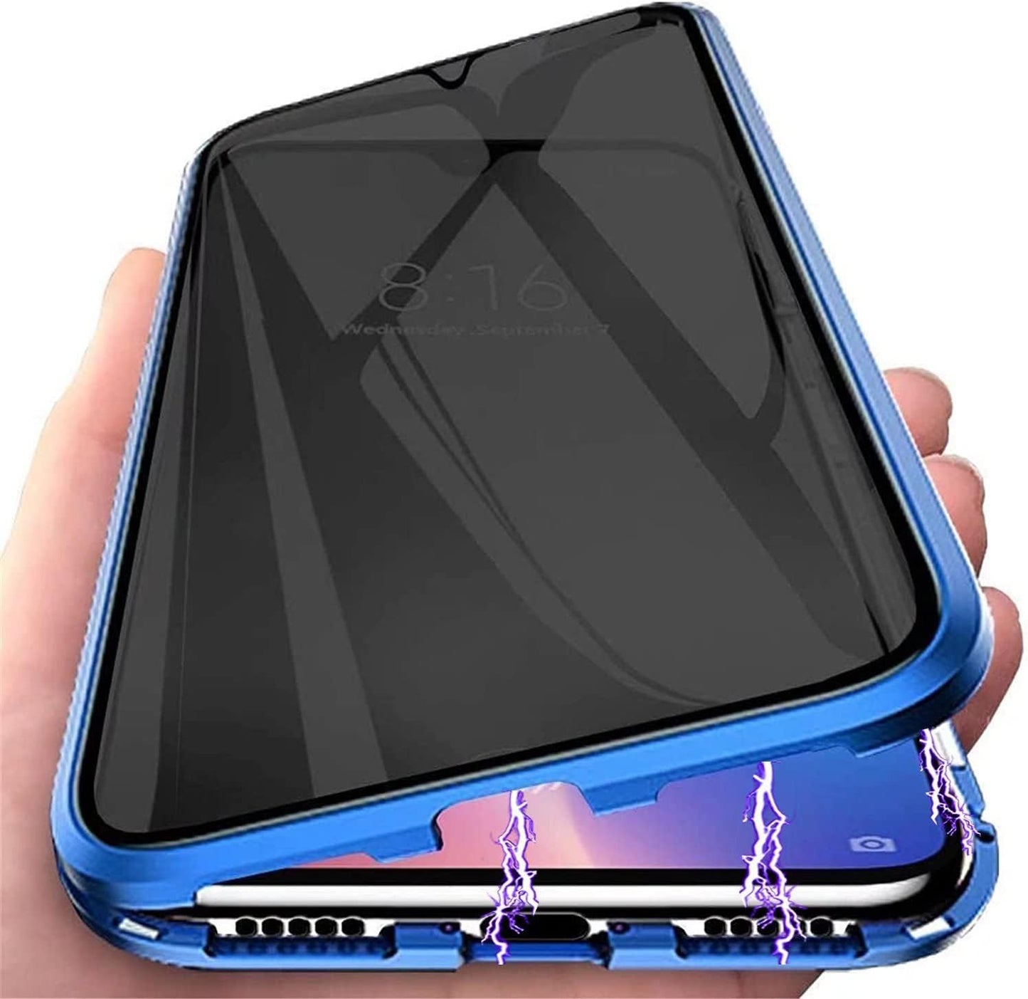 Exclusive Privacy Magnetic Glass Phone Case With 360° Protection ( Google Pixel )