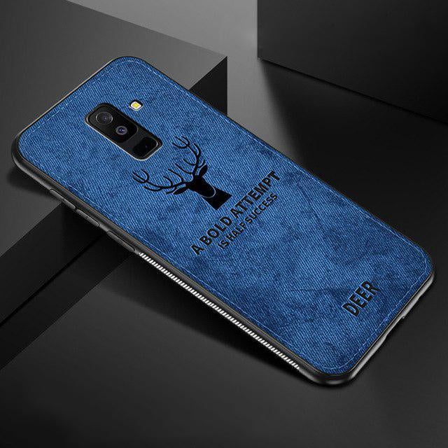 Galaxy S9 Deer Pattern Inspirational Soft Case