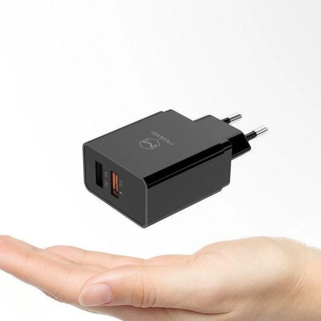 MK ® Mcdodo PD+QC 18W Fast Travel Charger Set (EU)