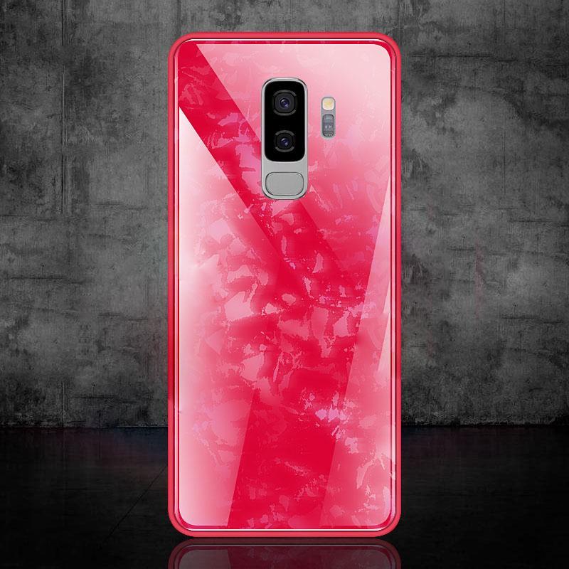 Galaxy S9 Plus Dream Shell Textured Marble Case