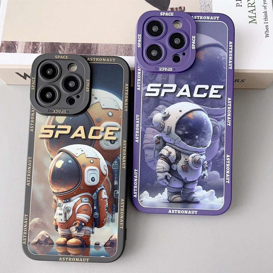 Luxury Space Astronaut Defender Case - iPhone