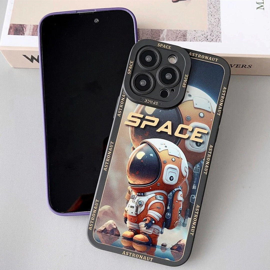 Luxury Space Astronaut Defender Case - iPhone