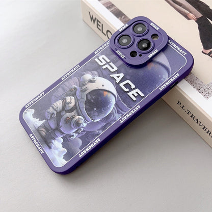 Luxury Space Astronaut Defender Case - iPhone