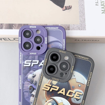 Luxury Space Astronaut Defender Case - iPhone