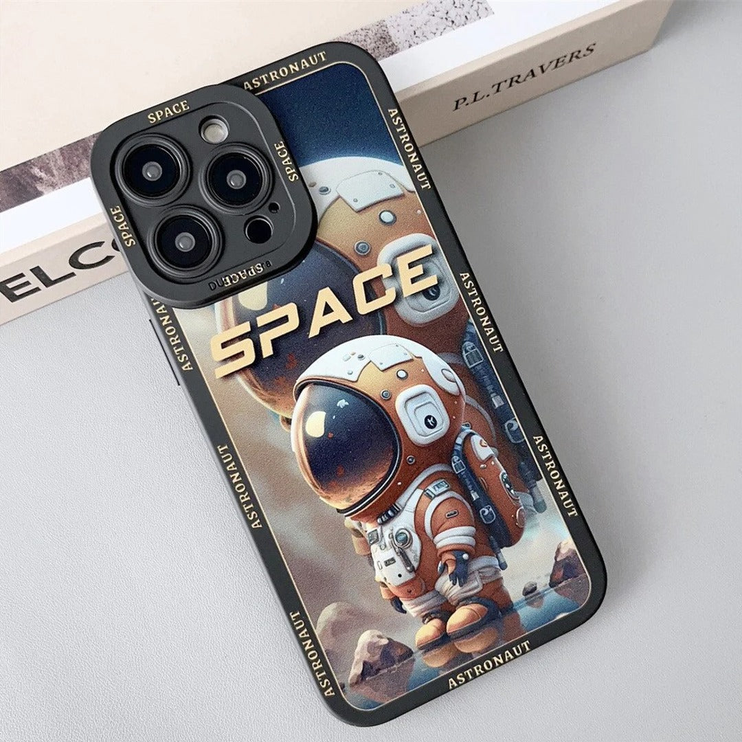 Luxury Space Astronaut Defender Case - iPhone