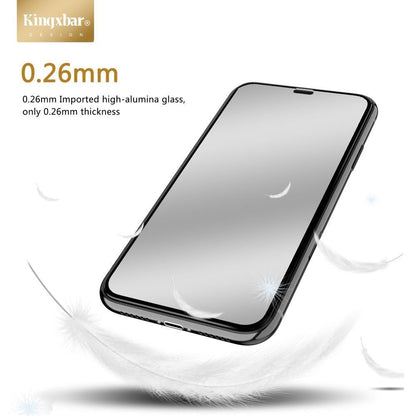 Kingxbar ® iPhone X 3D Mirror Effect Tempered Glass