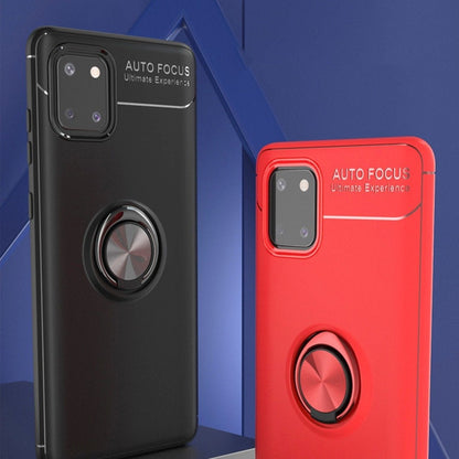 Galaxy Note 10 Lite Metallic Finger Ring Holder Matte Case