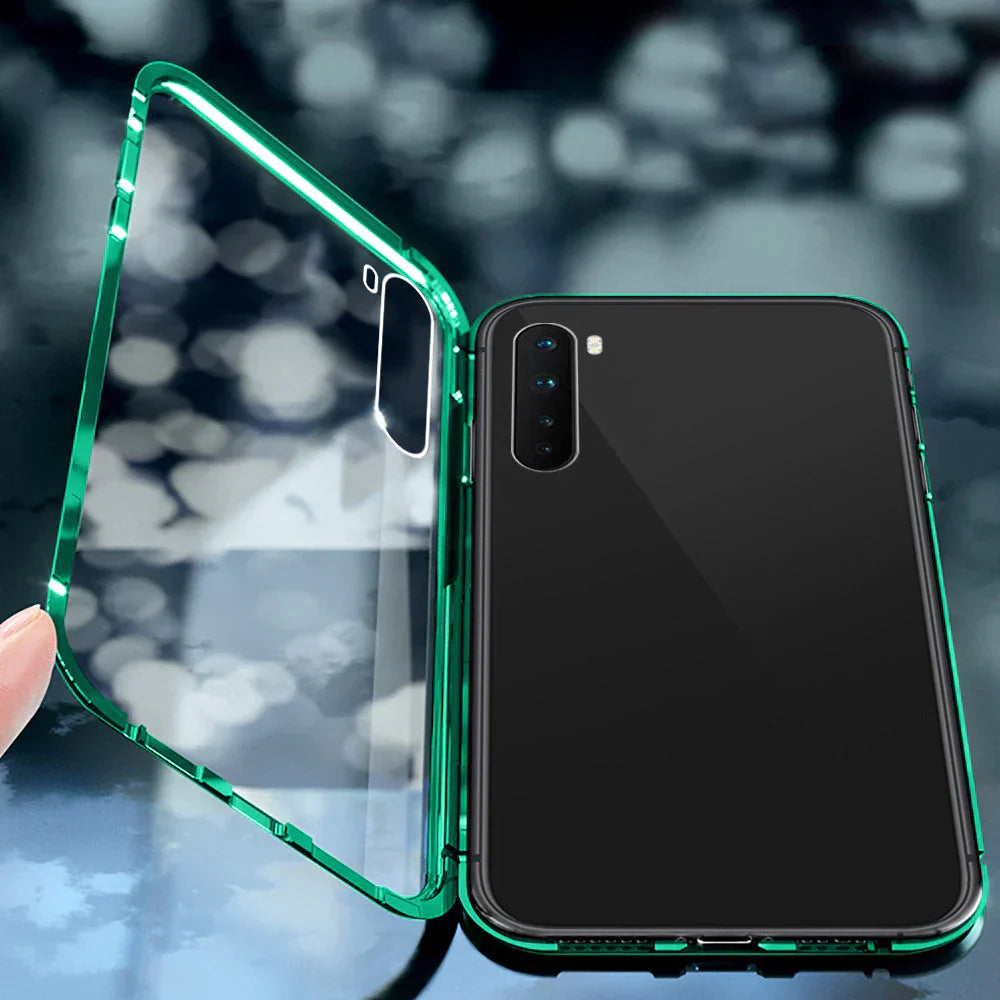 2025 Magnetic Glass Double-Sided Privacy Phone Case For OnePlus