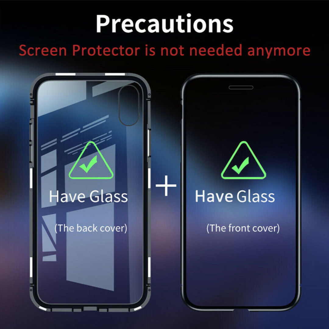 OnePlus 8 Pro (Front+Back) Protection Magnetic Fit Case