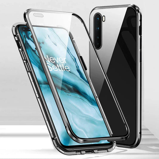 2025 Magnetic Glass Double-Sided Privacy Phone Case For OnePlus