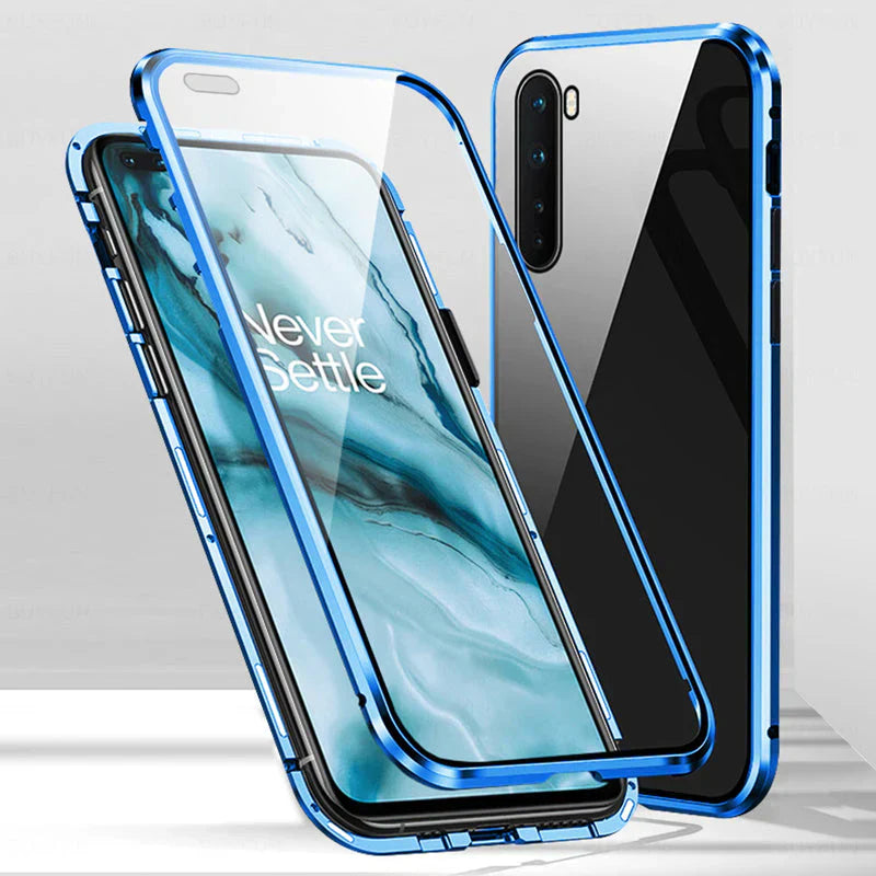 2025 Magnetic Glass Double-Sided Privacy Phone Case For OnePlus