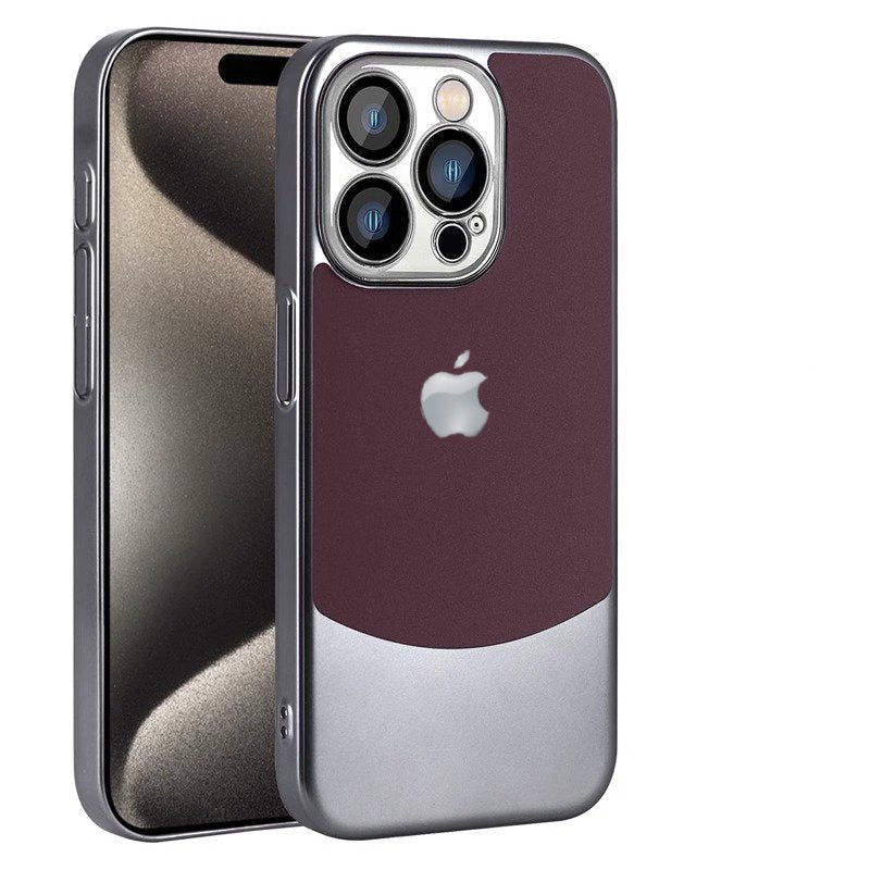 Premium Titanium Dual Tone Case - iPhone