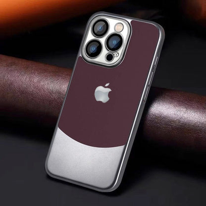Premium Titanium Dual Tone Case - iPhone