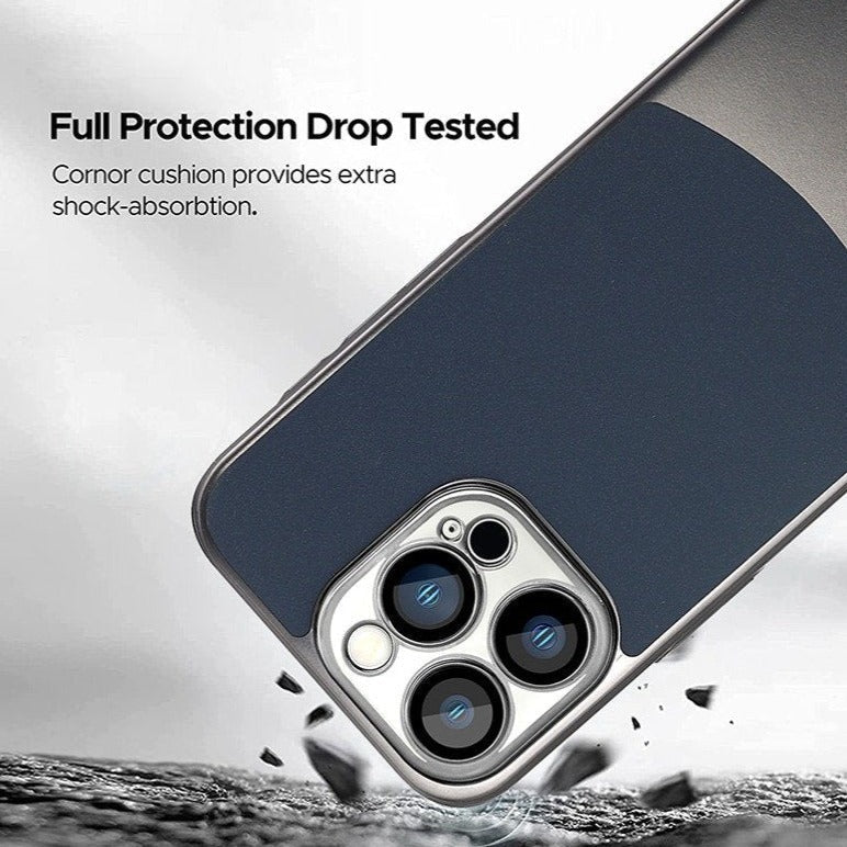 Premium Titanium Dual Tone Case - iPhone