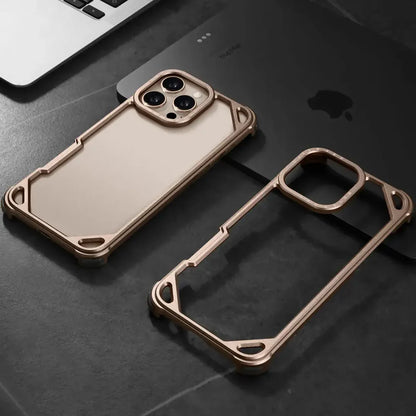 Forged Hollow Metal Guard Case - iPhone