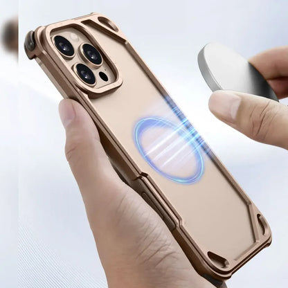 Forged Hollow Metal Guard Case - iPhone