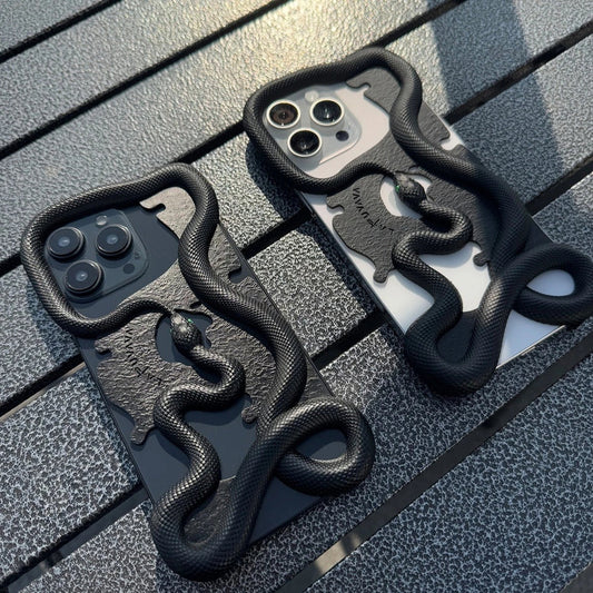 Mystic Serpent 3D Hollow Case - iPhone