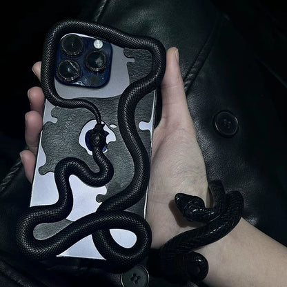 Mystic Serpent 3D Hollow Case - iPhone