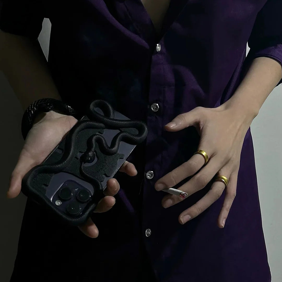 Mystic Serpent 3D Hollow Case - iPhone