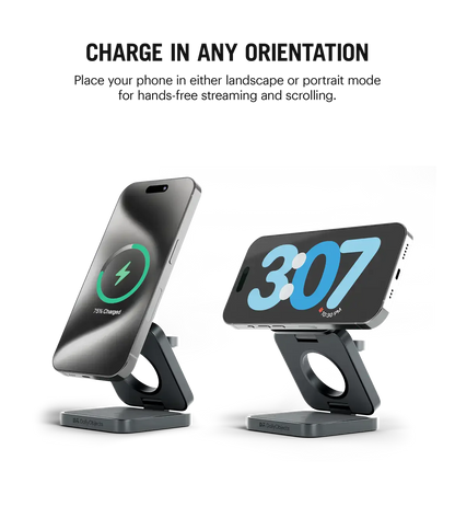 Magnetic MagSafe Wireless Charger 3-In-1
