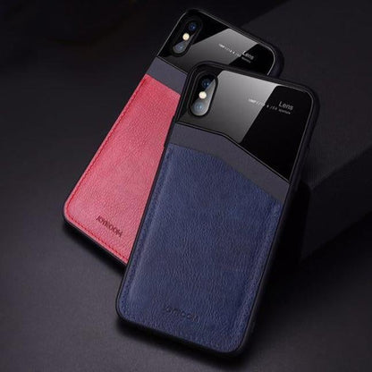 JOYROOM ® iPhone XS Max Leather Texture Polarized Lens Case