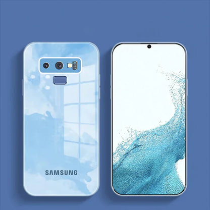 Colorful Wave Glass Phone Case - Samsung