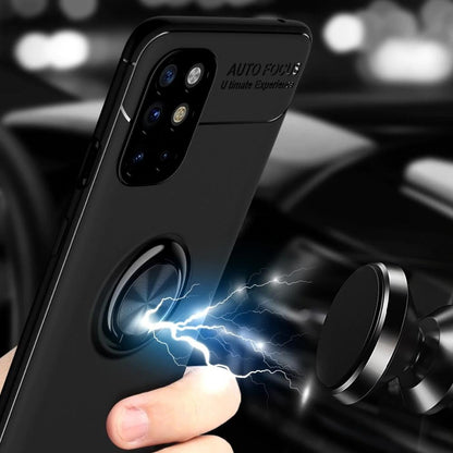 OnePlus 8T Metallic Finger Ring Holder Matte Case