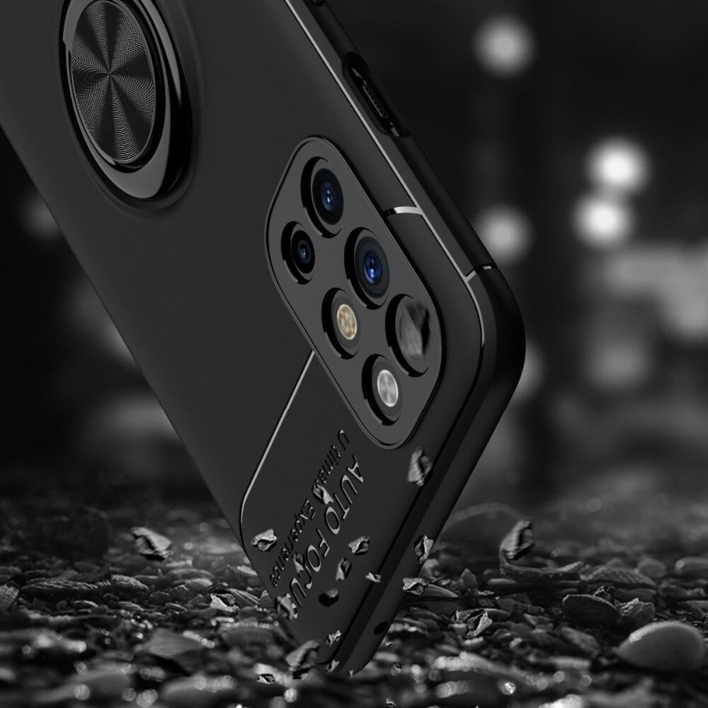OnePlus 8T Metallic Finger Ring Holder Matte Case