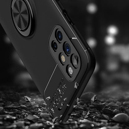 OnePlus 8T Metallic Finger Ring Holder Matte Case