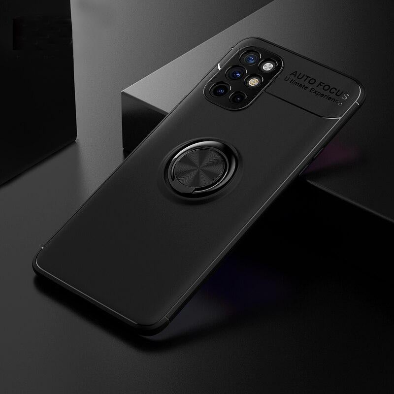 OnePlus 8T Metallic Finger Ring Holder Matte Case