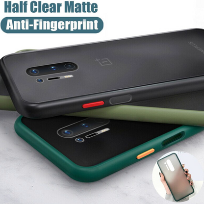 OnePlus 8/8 Pro Matte Silicone Shockproof Armor Case