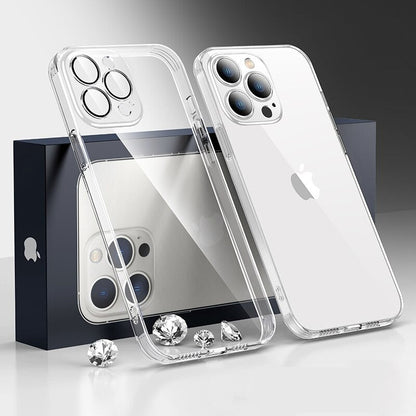 2025 Magnetic Glass Double-Sided Privacy Phone Case For iPhone