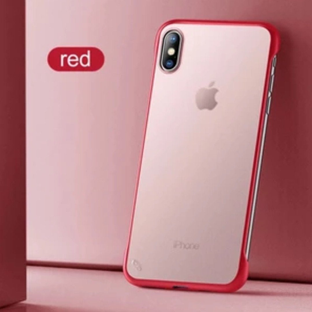 iPhone XS Luxury Frameless Transparent Case