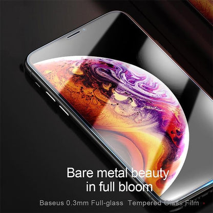 Baseus ® iPhone XS Max Tempered Glass (Front +Back Glass)