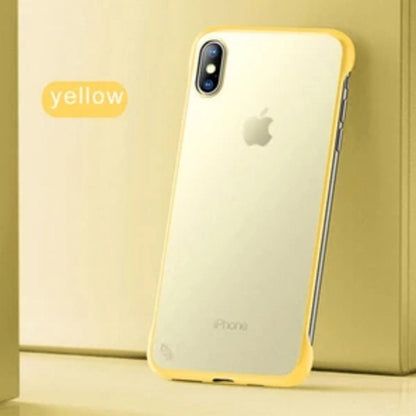 iPhone XS Luxury Frameless Transparent Case