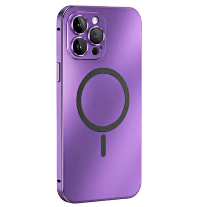 Aluminum Metal Frame Magnetic Case For iPhone