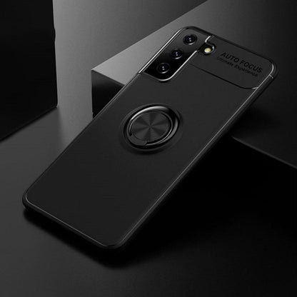Galaxy A Series Metallic Finger Ring Holder Matte Case