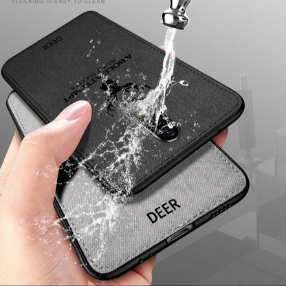 OnePlus 7 (3 in 1 Combo) Deer Case + Tempered Glass + Earphones